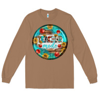 Toasted Coconut teacher mode earrings Long Sleeve Tee - BundleAndBundleShop
