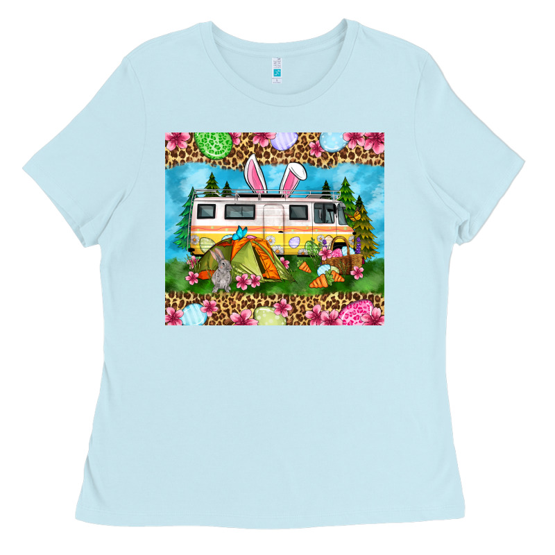 Easter Day Camping Ladies Tee by OliviaCreatesArt | Teevron