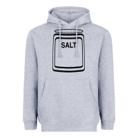 Heather Grey salt shaker halloween costume t shirt for couples t shirt Heavyweight Hoodie - baoMotion