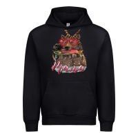 Black Mother's Day Glasses Leopard Bandana Mama Bear Hunting Fish Urban Hoodie - RanaPortraitStore