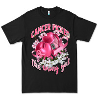 Black cancer picked the wrong girl Premium Tee - CowGirlArtShop