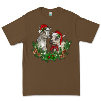 Cacao christmas baby goats Premium Tee - RanaPortraitStore