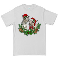 Dove Grey christmas baby goats Premium Tee - RanaPortraitStore