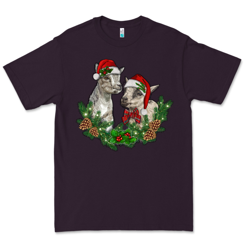 Christmas Baby Goats Premium Tee by RanaPortraitStore | Teevron