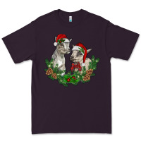 Plum christmas baby goats Premium Tee - RanaPortraitStore