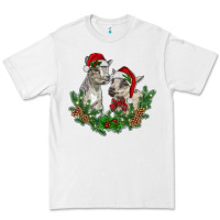 White christmas baby goats Premium Tee - RanaPortraitStore