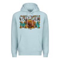 Blue Mist chicken mom Premium Hoodie - LillyAllenDesigns