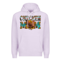 Lilac chicken mom Premium Hoodie - LillyAllenDesigns