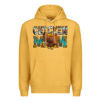 Mustard chicken mom Premium Hoodie - LillyAllenDesigns