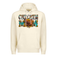 Sandshell chicken mom Premium Hoodie - LillyAllenDesigns