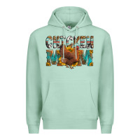 Seafoam chicken mom Premium Hoodie - LillyAllenDesigns