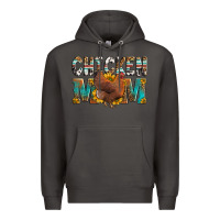 Smoke chicken mom Premium Hoodie - LillyAllenDesigns