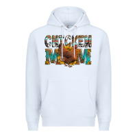 White chicken mom Premium Hoodie - LillyAllenDesigns