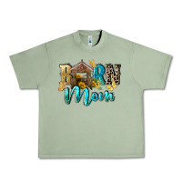 Oil Green Barn mom Mother's Day Urban Heavy Tee - FaDigitalArtStudio
