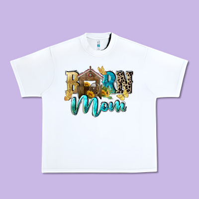 Barn Mom Mother's Day Urban Heavy Tee Designed By Fadigitalartstudio