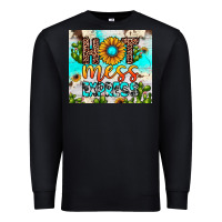 Black hot mess express Premium Sweatshirt - JahusDesignShop