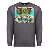 Charcoal Heather hot mess express Premium Sweatshirt - JahusDesignShop