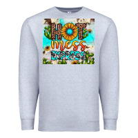 Heather Grey hot mess express Premium Sweatshirt - JahusDesignShop