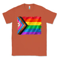 Copper Pride flag background Classic Tee - CowGirlArtShop