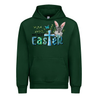 Forest Green My First Easter Bunny Boy Urban Hoodie - RanaPortraitStore