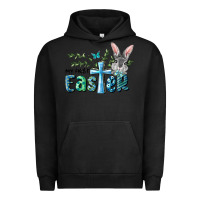 Pigment Black My First Easter Bunny Boy Urban Hoodie - RanaPortraitStore
