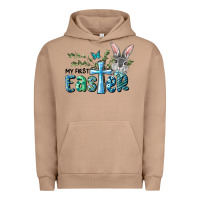 Pigment Burro My First Easter Bunny Boy Urban Hoodie - RanaPortraitStore
