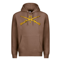 Chestnut 1st bn 75th infantry regiment ranger branch wo txt Premium Hoodie - maiPhamDesign