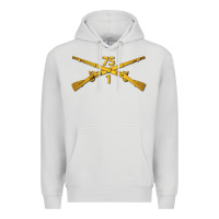 Dove Grey 1st bn 75th infantry regiment ranger branch wo txt Premium Hoodie - maiPhamDesign