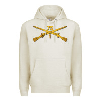 Oatmeal Heather 1st bn 75th infantry regiment ranger branch wo txt Premium Hoodie - maiPhamDesign