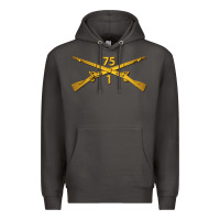 Smoke 1st bn 75th infantry regiment ranger branch wo txt Premium Hoodie - maiPhamDesign