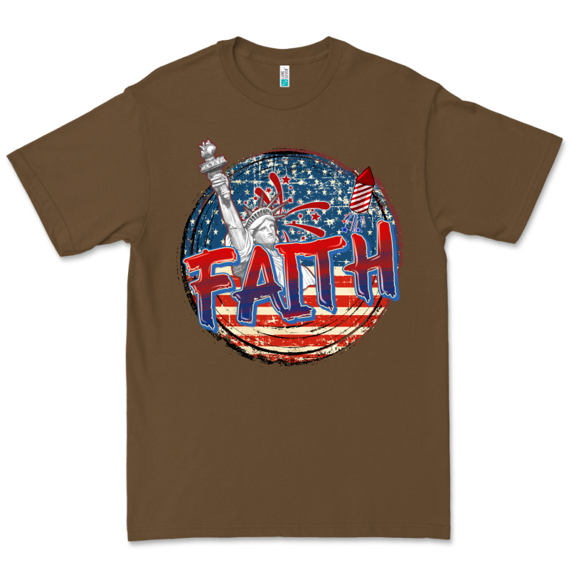 Faith Usa Premium Tee by CowGirlArtShop | Teevron