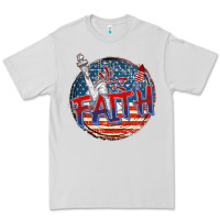 Dove Grey faith usa Premium Tee - CowGirlArtShop