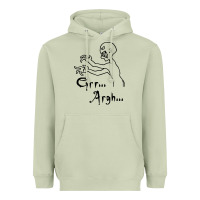 Matcha grr argh Heavyweight Hoodie - baoMotion