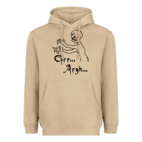 Mushroom grr argh Heavyweight Hoodie - baoMotion