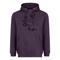 Plum grr argh Heavyweight Hoodie - baoMotion