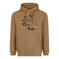 Toasted Coconut grr argh Heavyweight Hoodie - baoMotion