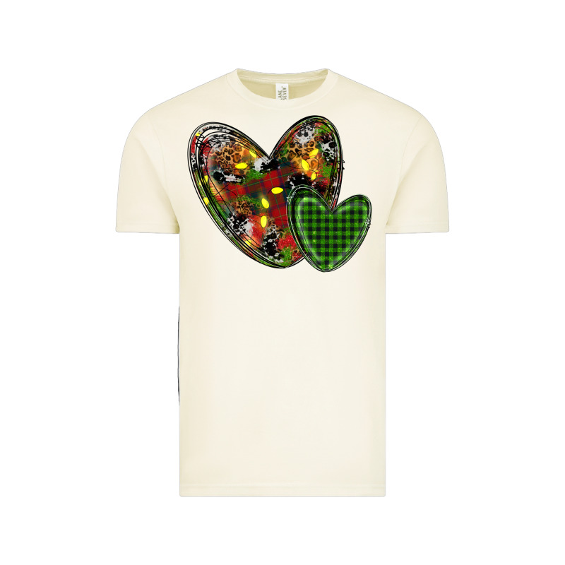 Christmas Heart Vintage Tee by RanaPortraitStore | Teevron