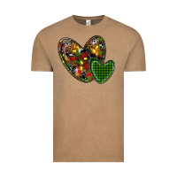 Vintage Coffee christmas heart Vintage Tee - RanaPortraitStore