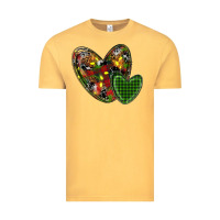 Vintage Mustard christmas heart Vintage Tee - RanaPortraitStore