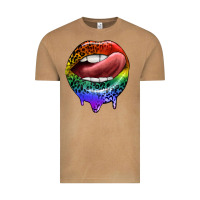 Vintage Camel rainbow lips pride Vintage Tee - FaDigitalArtStudio