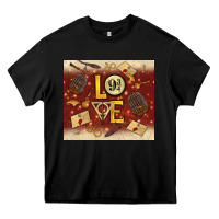 Black wizard love Heavy Core Tee - TumblerDesignByShophia