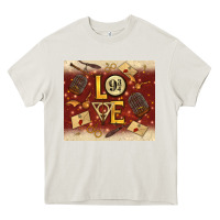Cream wizard love Heavy Core Tee - TumblerDesignByShophia