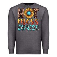 Charcoal Heather hot mess express Premium Sweatshirt - JahusDesignShop