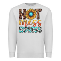 Dove Grey hot mess express Premium Sweatshirt - JahusDesignShop