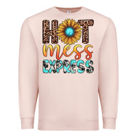 Pale Pink hot mess express Premium Sweatshirt - JahusDesignShop
