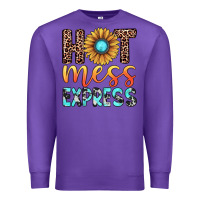 Purple hot mess express Premium Sweatshirt - JahusDesignShop