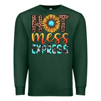 Sports Green hot mess express Premium Sweatshirt - JahusDesignShop