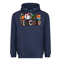 Navy teacher christmas Heavyweight Hoodie - JahusDesignShop