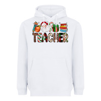 White teacher christmas Heavyweight Hoodie - JahusDesignShop