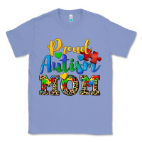 Colony Blue proud autism mom Classic Tee - CowGirlArtShop